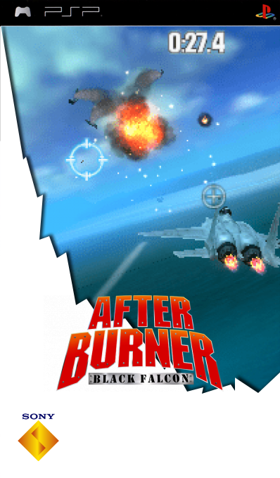 After Burner - Black Falcon — box-2D (SS)