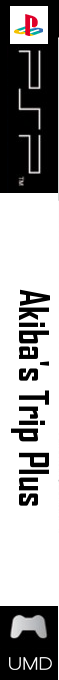 Akiba's Trip Plus — box-2D-side (SS)
