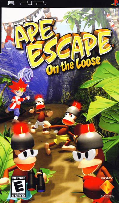 Ape Escape - On The Loose box art