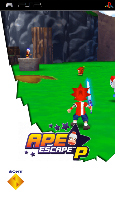Ape Escape - On The Loose — box-2D (SS)