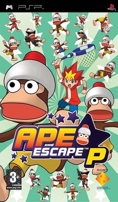 Ape Escape - On The Loose — box-2D (EU)