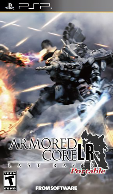 Armored Core - Last Raven Portable box art