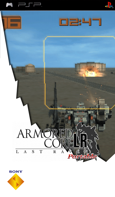 Armored Core - Last Raven Portable — box-2D (SS)