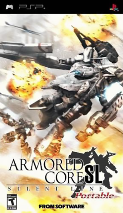 Armored Core - Silent Line Portable box art