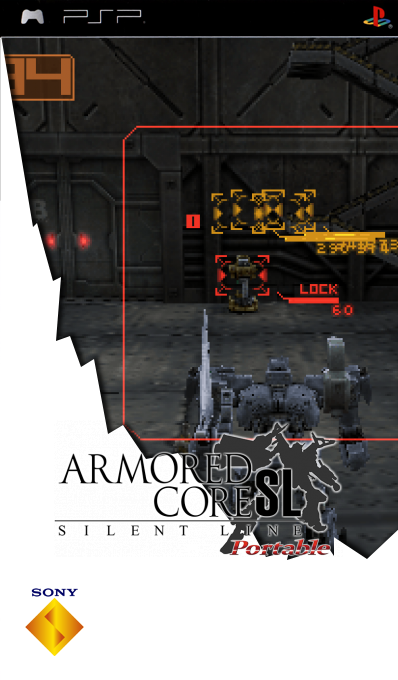 Armored Core - Silent Line Portable — box-2D (SS)
