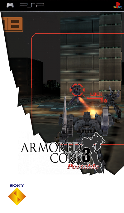 Armored Core 3 Portable — box-2D (SS)