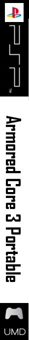 Armored Core 3 Portable — box-2D-side (SS)