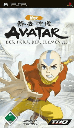 Avatar - The Last Airbender — box-2D (DE)