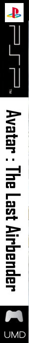 Avatar - The Last Airbender — box-2D-side (DE)
