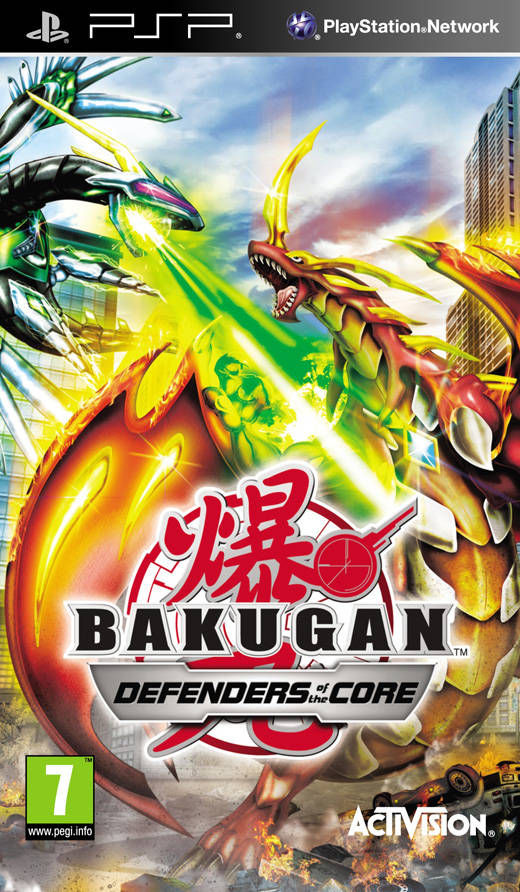 Bakugan Battle Brawlers - Defenders of the Core — box-2D (EU)