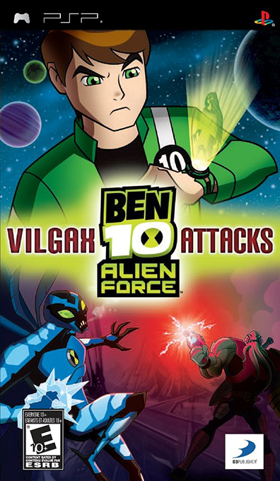 Ben 10 - Alien Force - Vilgax Attacks box art