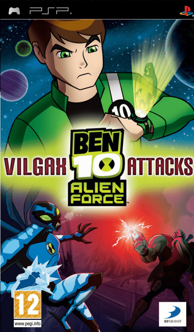 Ben 10 - Alien Force - Vilgax Attacks — box-2D (FR)
