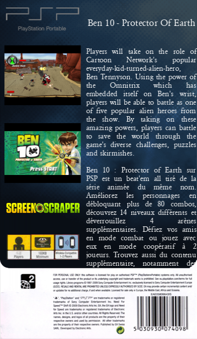Ben 10 - Protector Of Earth — box-2D-back (SS)