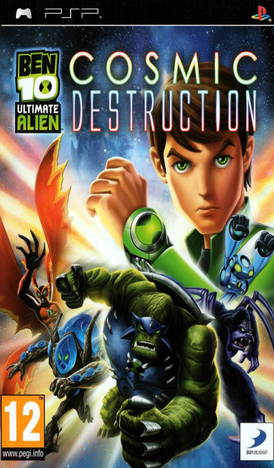 Ben 10 Ultimate Alien - Cosmic Destruction — box-2D (EU)