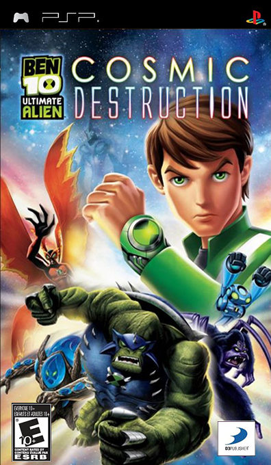 Ben 10 Ultimate Alien - Cosmic Destruction box art