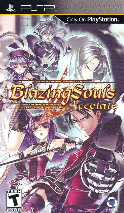 Blazing Souls Accelate box art