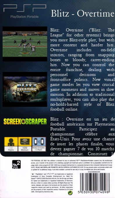 Blitz - Overtime — box-2D-back (SS)
