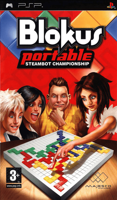 Blokus Portable Steambot Championship — box-2D (EU)