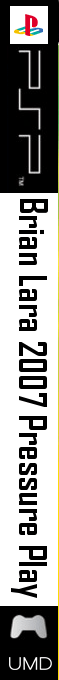 Brian Lara 2007 Pressure Play — box-2D-side (AU)