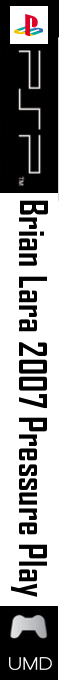 Brian Lara 2007 Pressure Play — box-2D-side (SS)