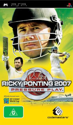 Brian Lara 2007 Pressure Play box art