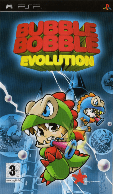 Bubble Bobble - Evolution — box-2D (EU)