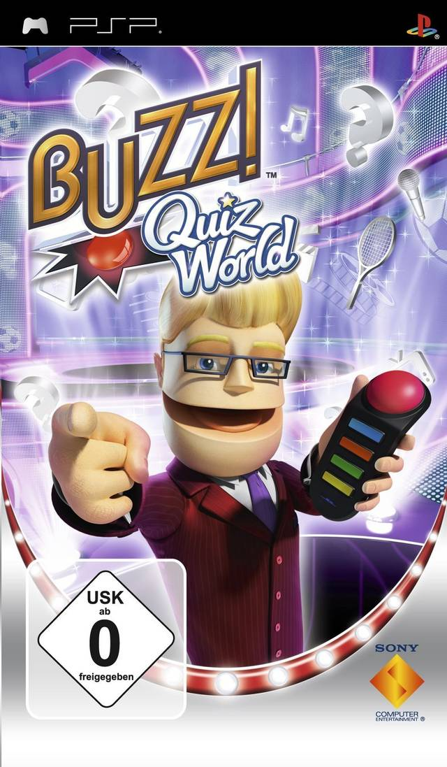 Buzz ! - Quiz World box art