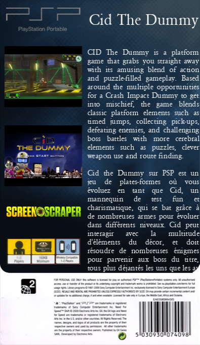 Cid The Dummy — box-2D-back (SS)