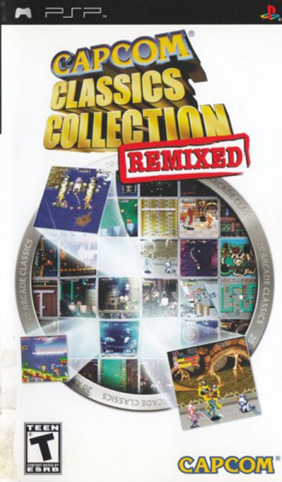 Capcom Classics Collection Remixed box art