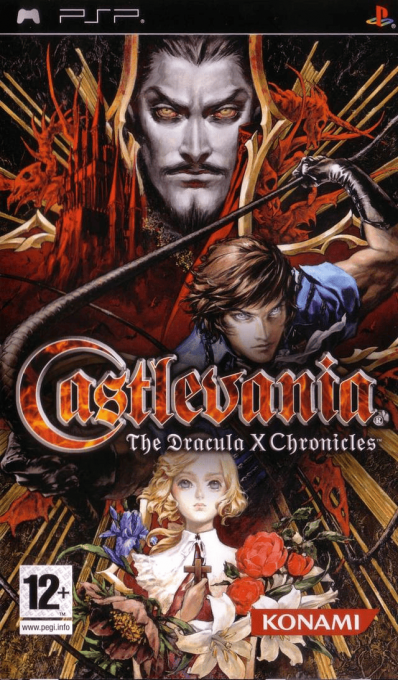 Castlevania - The Dracula X Chronicles — box-2D (EU)