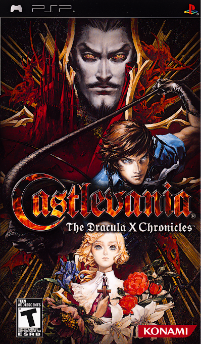 Castlevania - The Dracula X Chronicles box art