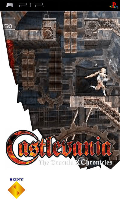 Castlevania - The Dracula X Chronicles — box-2D (SS)