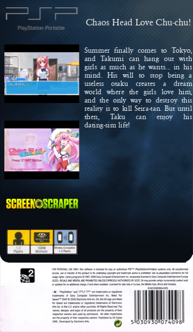 Chaos Head Love Chu-chu! — box-2D-back (SS)