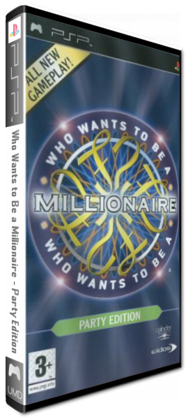 Who Wants to Be a Millionaire - Party Edition — box-3D (EU)