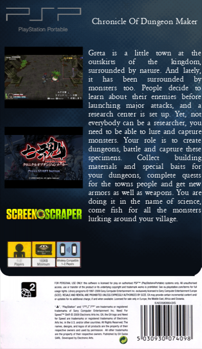 Chronicle Of Dungeon Maker — box-2D-back (SS)