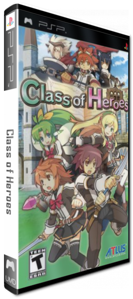 Class Of Heroes — box-3D (US)