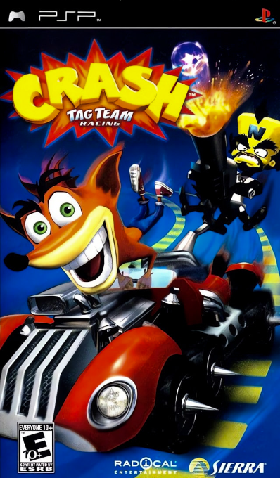 Crash Tag Team Racing box art