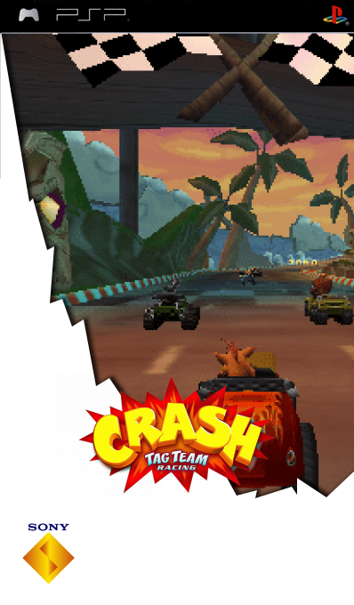 Crash Tag Team Racing — box-2D (SS)