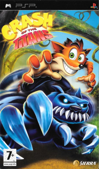 Crash Of The Titans — box-2D (EU)