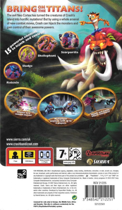 Crash Of The Titans — box-2D-back (EU)