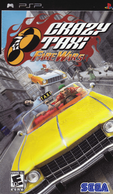 Crazy Taxi - Fare Wars box art