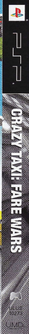 Crazy Taxi - Fare Wars — box-2D-side (US)