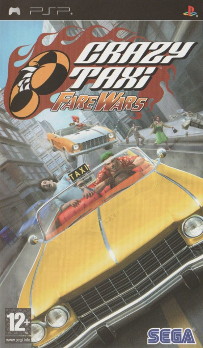 Crazy Taxi - Fare Wars — box-2D (EU)
