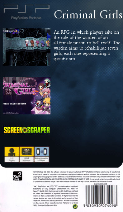 Criminal Girls — box-2D-back (SS)