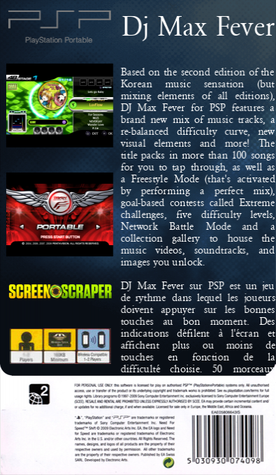 Dj Max Fever — box-2D-back (SS)