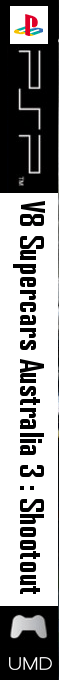 V8 Supercars Australia 3 - Shootout — box-2D-side (AU)