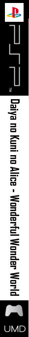 Dia no Kuni no Alice - Wonderful Wonder World — box-2D-side (SS)