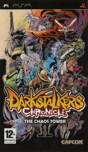 Darkstalkers Chronicles - The Tower Of Chaos — box-2D (EU)