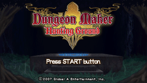 Dungeon Maker - Hunting Ground — sstitle (WOR)