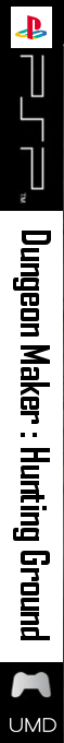 Dungeon Maker - Hunting Ground — box-2D-side (US)